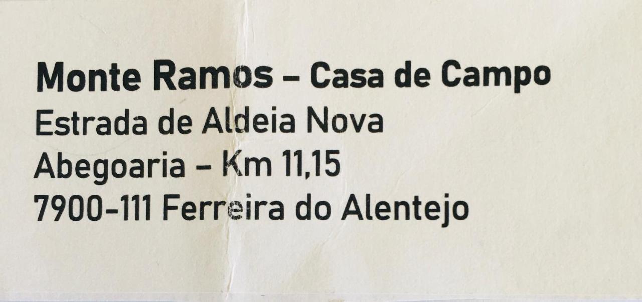 Monte Ramos Konuk evi Ferreira Do Alentejo Dış mekan fotoğraf